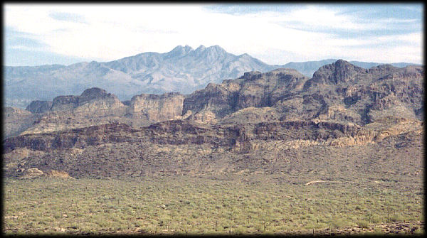 Four Peaks, near Phoenix, Arizona, is the source of Four Peaks Amethyst.