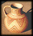 You can see ancient Hohokam pottery at Pueblo Grande.