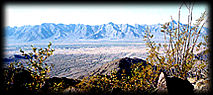 The Sierra Estrella, near Phoenix, Arizona, in the Basin and Range Province.