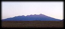 San Francisco Peak, north of Flagstaff, is Arizona's highest mountain.