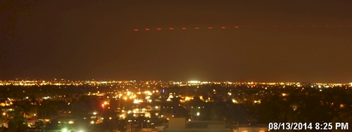 Night Lights Over Phoenix