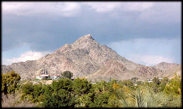 Located almost in the geographic center of the city, Squaw Peak dominates the Phoenix skyline.